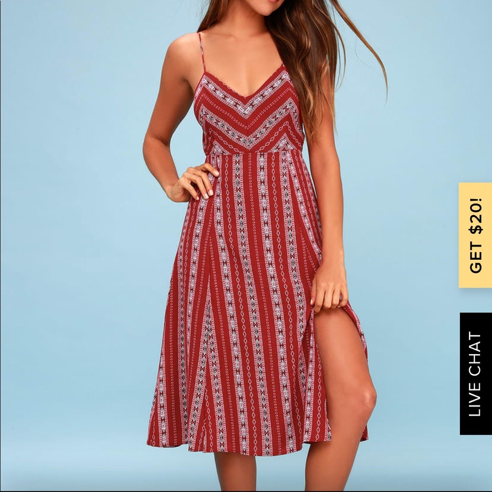 Lulus Midi Dress